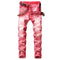 Individuality Men's Jeans Basic Mid Waist Jeans Straight Pants